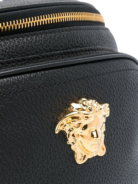 versace logo belt bag glossy|versace sling bag men.